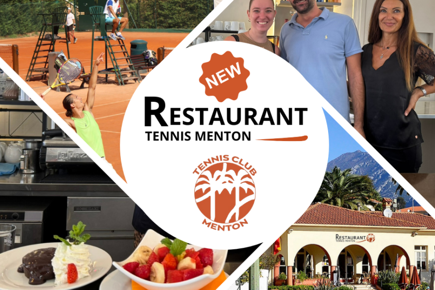 Le Restaurant du Tennis de Menton fait peau neuve