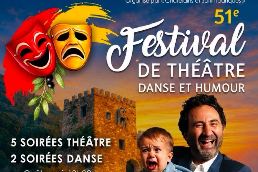 Festival Théâtre, Danse et Humour 2026 : dix soirées d'exception au Château de Roquebrune-Cap-Martin