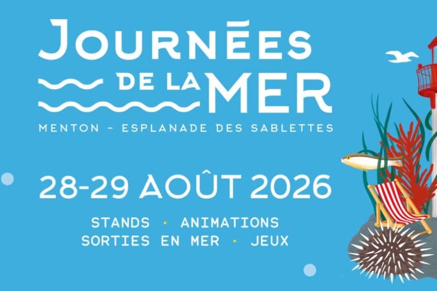 Les Journées de la Mer reviennent à Menton les 28 et 29 août