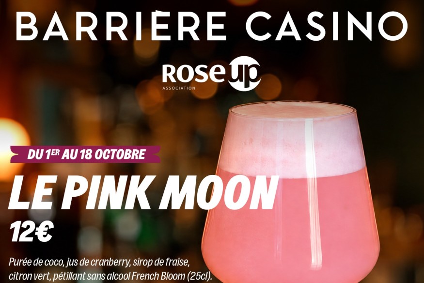 Octobre Rose 2026 à Menton : le Casino Barrière se mobilise pour la lutte contre le cancer